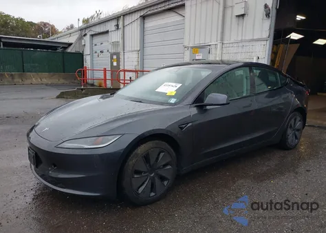 2025 Tesla Model 3 Long Range Rear-Wheel Drive из США, поврежденный, VIN 5YJ3E1EA6SF911136
